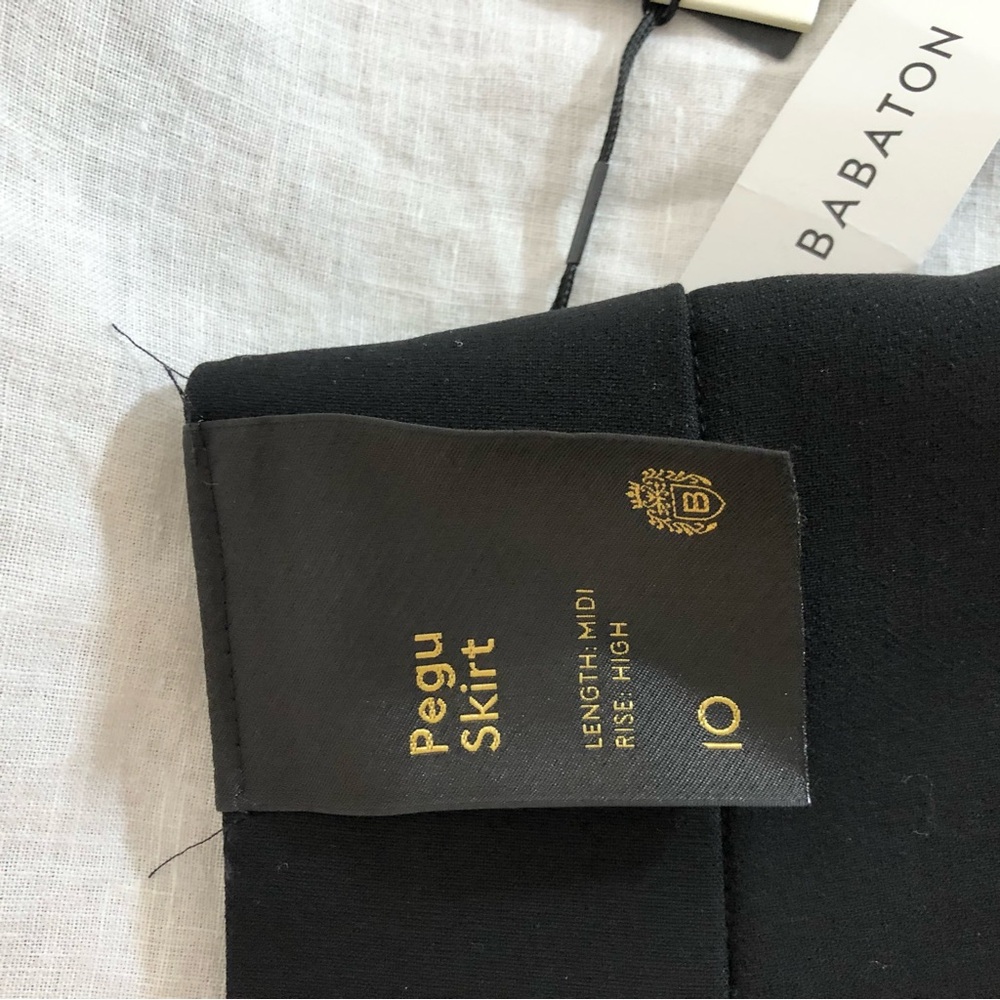 Babaton Black Pencil Skirt